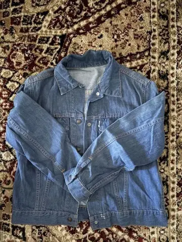 Levi's 데님 자켓 빅 E