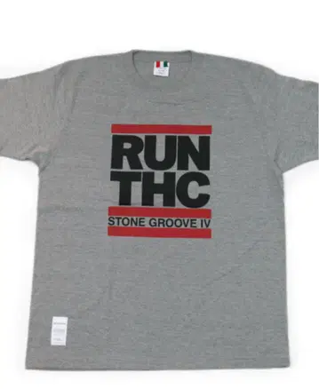 RUN THC STONE GROOVE IV 그레이 셔츠