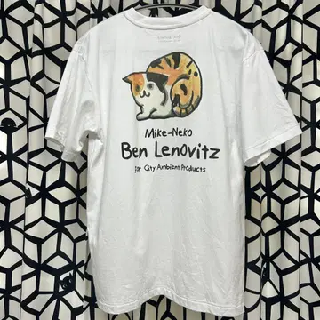 BenLenovitz CAT T셔츠 삼색 고양이 SHIPS