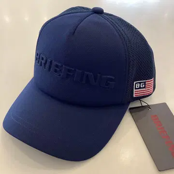 새상품 BRIEFING MS 3D LOGO MESH CAP 네이비