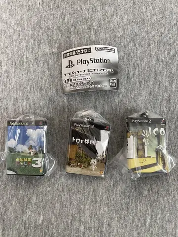 PlayStation 패키지 미니어처 참 가챠가챠