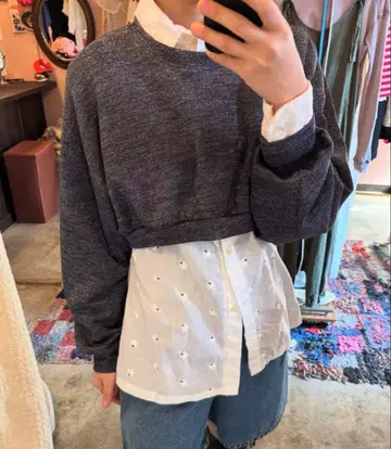 annie vintage 구매 라메 풀오버 itimi shury