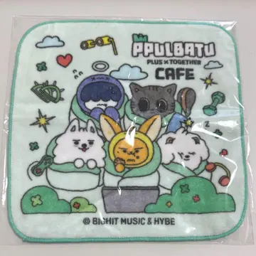 TXT PPULBATU CAFE 뿔바투 카페 미니 타월