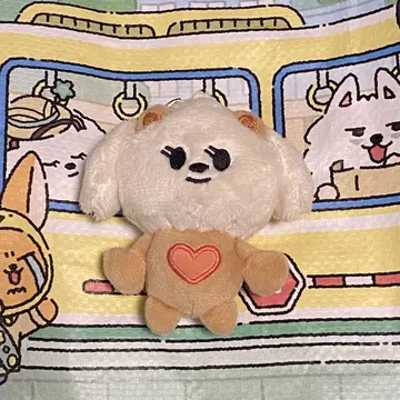 강아지 마스코트 봉제 인형
