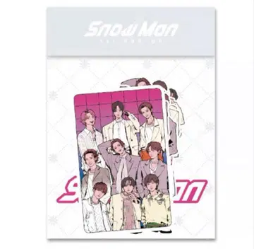 SnowMan POPUP 팝업 서울 스티커