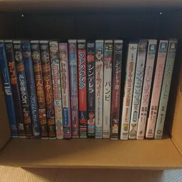 지브리, 디즈니 등 어린이용 DVD 묶음 판매!