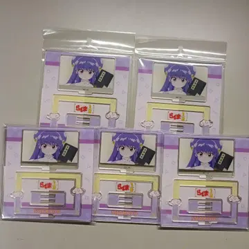 란마 1/2 아크릴 스탠드 5개 세트 Shampoo