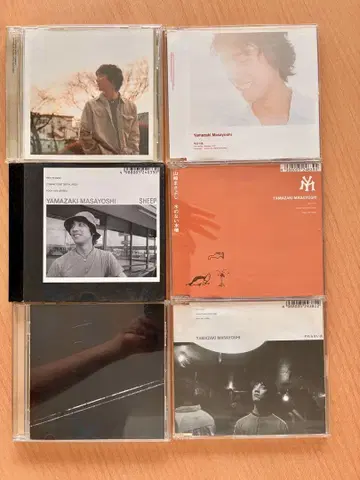 야마자키 마사요시 CD 6장 (앨범 3장 & 싱글 3장) 세트
