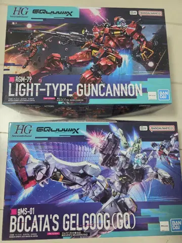 HG RGM-79 건캐논 & gMS-01 겔구그