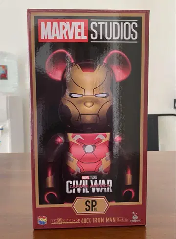 Happy 복권 BE@RBRICK SP상 400% 아이언맨 마크 46