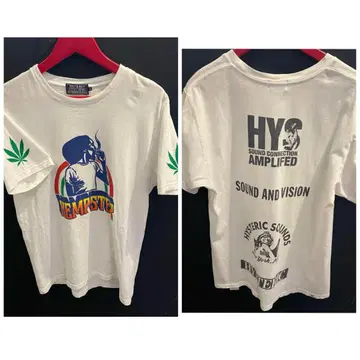 HYSTERIC GLAMOUR 히스걸 T셔츠 헴프스타 2장 세트