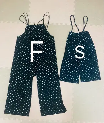 모자 코디 살로펫 (도트 무늬) F, S 2점