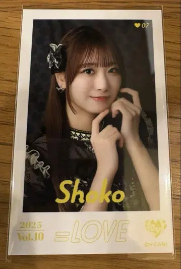 이코럽 타키와키 쇼 사진 미니 레어