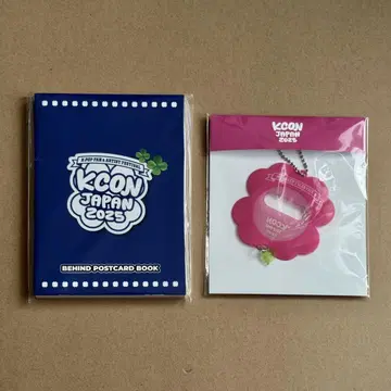 KCON JAPAN 2025 비하인드 포토카드북&캔뱃지 홀더