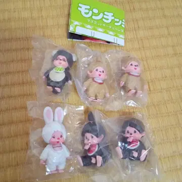 가챠 몽치치 마스코트 키체인 3탄 전 6종 컴플리트