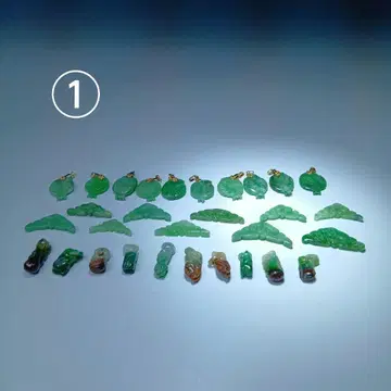옥제 펜던트 탑 모음 30개