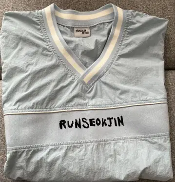 RUNSEOKJIN EP.TOUR 셔츠 블루 JIN 사이즈