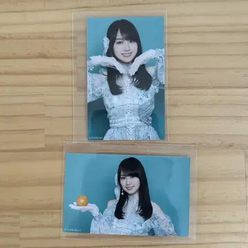 노기자카46 카키 하루카 네이블 오렌지 미니 브로마이드