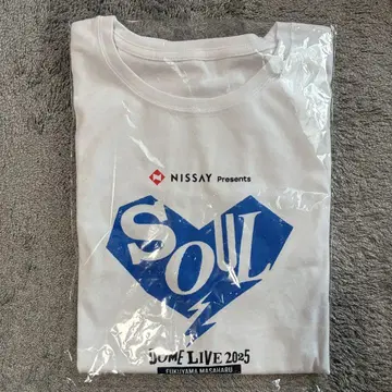 후쿠야마 마사히로 일본 생명 라이브 콜라보 T셔츠 2025