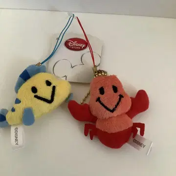 인어공주 마스코트 플라운더 세바스찬