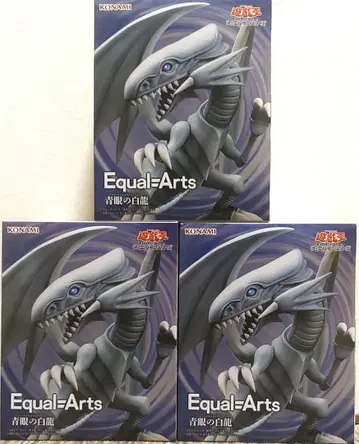 KONAMI Equal:Arts 푸른 눈의 백룡 3개 세트