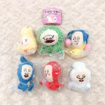 코비토즈칸 봉제 인형 3종 총 6개 풀컴프