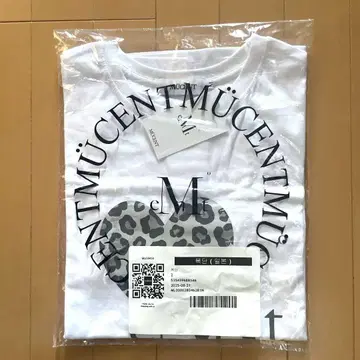 MUCENT 레오파드 무늬 하트 셔츠 sizeM