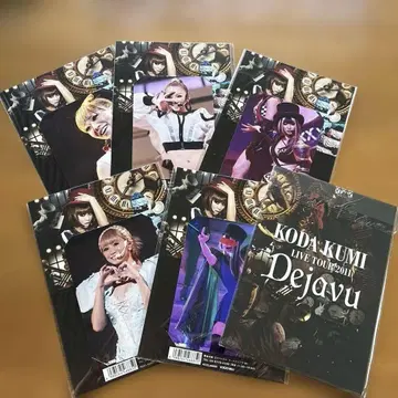 코다 쿠미 LIVE 투어 Dejavu 굿즈 투어 팜플렛 브로마이드