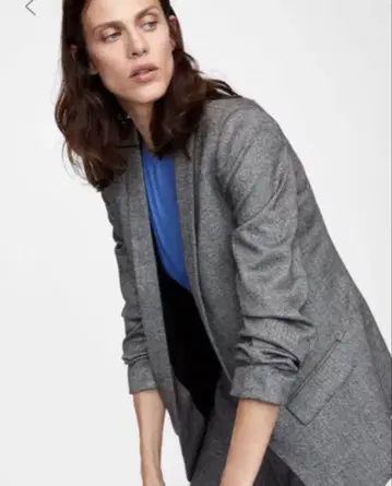 ZARA 개더 슬리브 테일러드 자켓