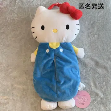 [ 미사용 ] 산리오 헬로키티 티슈 박스 커버 봉제 인형