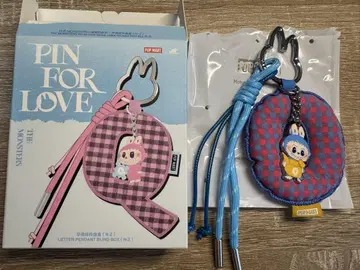 러브브 LABUBU PIN FOR LOVE 알파벳 펜던트 O
