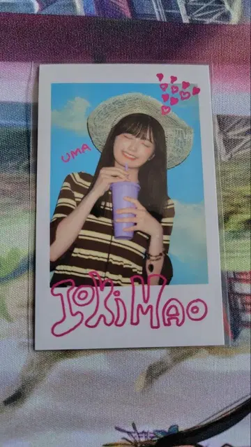 노기자카46 nogi Cafe 2025 폴라로이드풍 스티커 이오키 마오