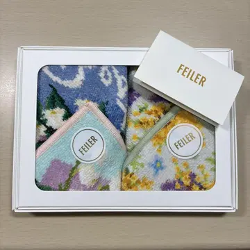 FEILER 손수건 세트 포장 완료 노인의 날