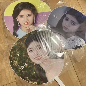 미사용품 NIZIU RIMA 점보 부채 3개 세트 리마