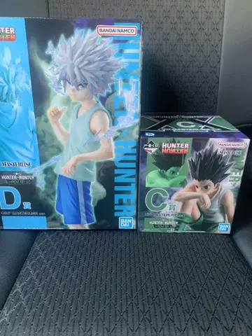 HUNTER x HUNTER 제일복권 C상 곤 D상 키루아 세트