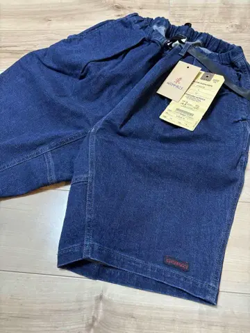 DENIMDUNGAREE x 그라미치 데님 하프 팬츠 02.160