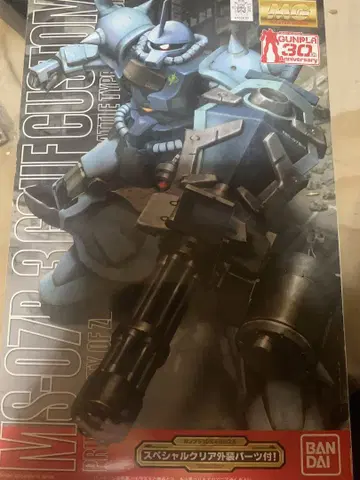 MG 구프 커스텀 1/100 건담 프라모델 30주년 기념 컬렉터용