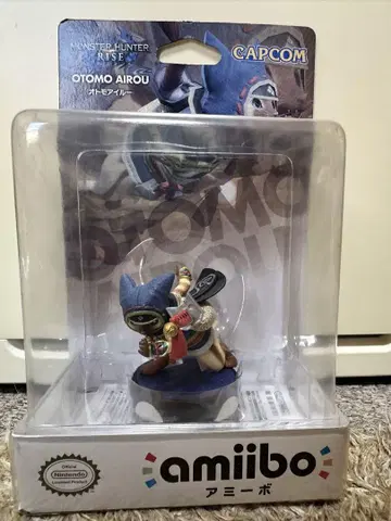 미개봉 새상품 amiibo 오토모 아이루 [ 몬스터 헌터 라이즈 ]