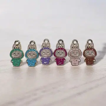 러브브 키링 참 6개 세트