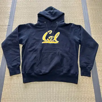 USA제 빨간색 태그 챔피온 리버스 위브 후드티 CAL 네이비 XL
