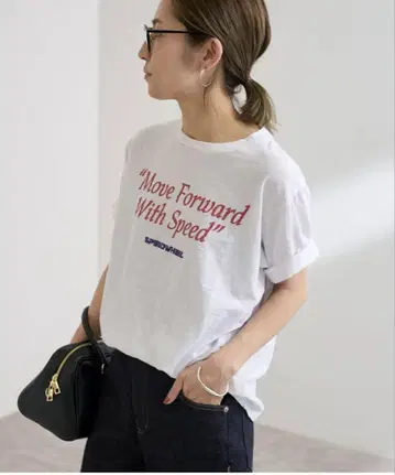 FRAMeWORK Racing 로고 프린트 TEE