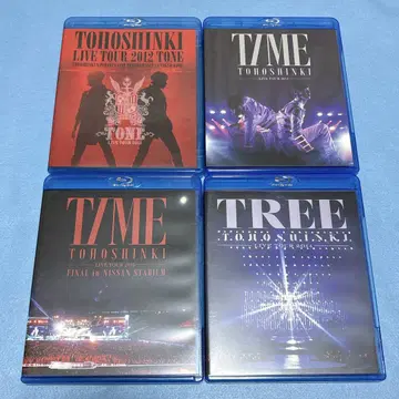 동방신기 라이브 Blu-ray 디스크 4장 세트
