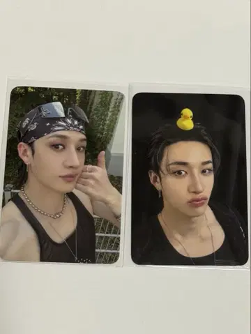 Stray Kids KARMA popup 럭키 드로우 특전 MD 방찬