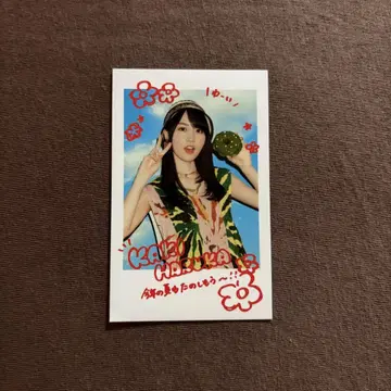노기자카46 카키 하루카 노기 카페 폴라로이드풍 스티커