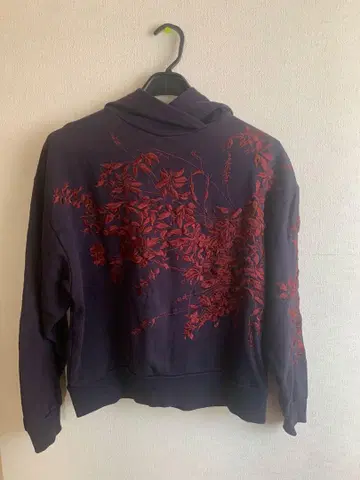 드리스반노튼 DRIES VAN NOTEN 꽃 자수 후드티