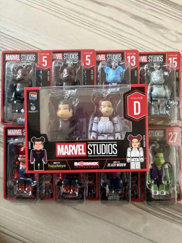 MARVEL STUDIOS BE@RBRICK 9개 상자 세트