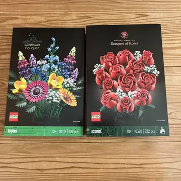 LEGO 10313 10328 플라워 부케 세트