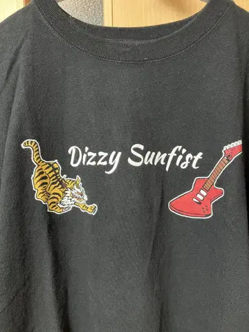 Dizzy Sunfist 블랙 T셔츠 디지선피스트 XL 사이즈