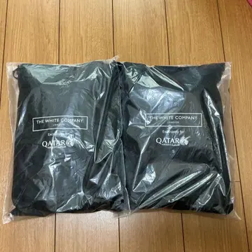카타르 항공 비즈니스 클래스 룸웨어 파자마 S와 M 총 2점