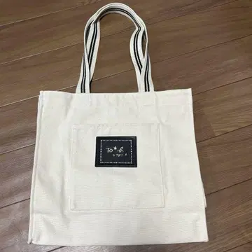 투 비 바이 에네스베 스퀘어 네임 토트백 토트백